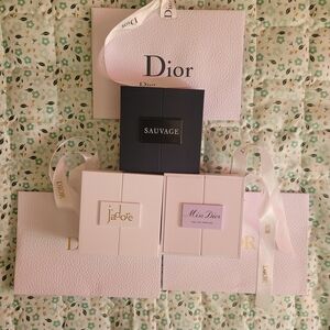 Dior J'adore, Miss Dior, and Sauvage Miniature Set